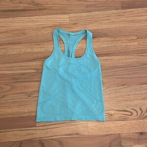 Lululemon Swiftly Tech Racer Back Blue Tank Top (Race Length)